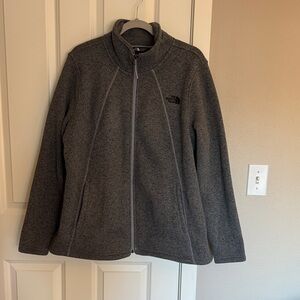 The North Face Charcoal Full-Zip Jacket